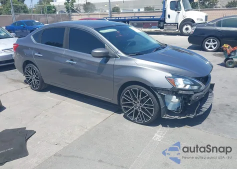 2016 Nissan Sentra Fe+ S/S/Sl/Sr/Sv from USA, damaged, VIN 3N1AB7AP7GY278481